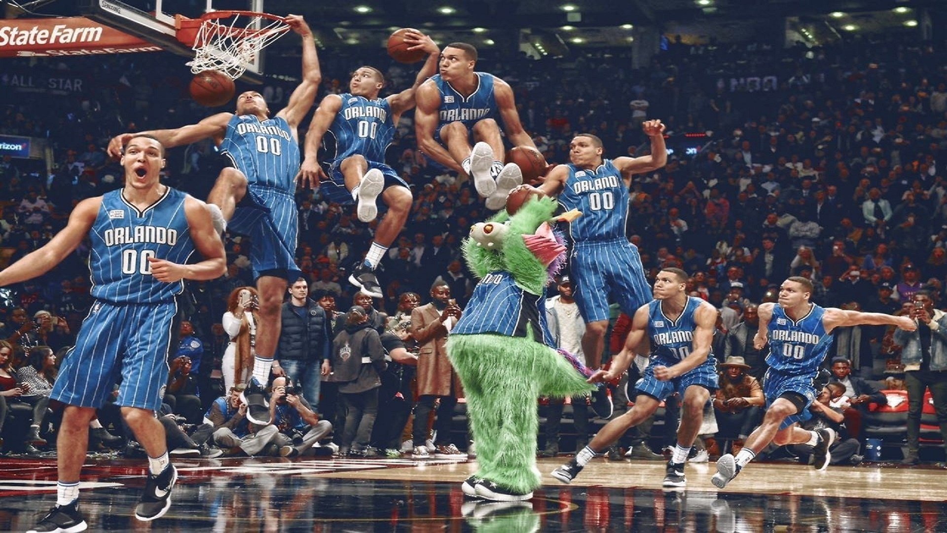 跨界幻想，如果深圳队在NBA季后赛中一波带走灰熊队，会是怎样的景象？